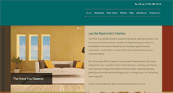 Desktop Screenshot of lacotaapartments.com